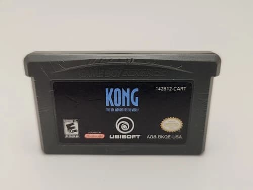 Kong: The 8th Wonder of the World (Nintendo Game Boy Advance, 2005 - Authentic