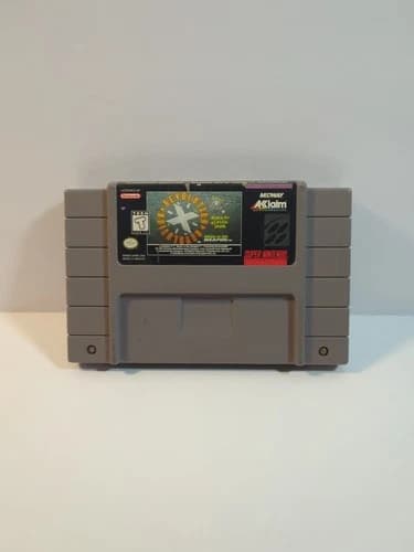 Revolution X featuring Aerosmith SNES Cartridge Authentic
