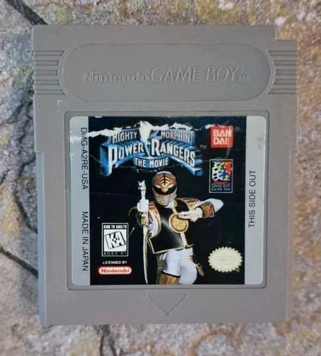 Mighty Morphin Power Rangers The Movie Game Only- Nintendo Game Boy **SEE DESC**