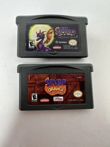 GBA The Legend of Spyro: The Eternal Night,Spyro Orange: The Cortex Conspiracy