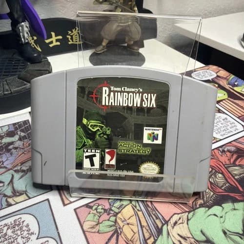 Tom Clancy's Rainbow Six Nintendo 64, N64, 1999 Authentic Cartridge Only Tested