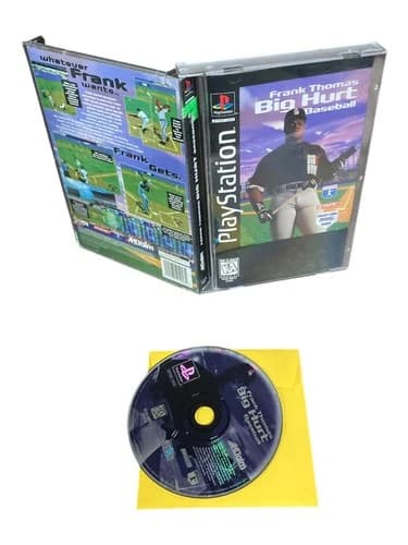 Sony PlayStation 1 PS1 CIB COMPLETE TESTED Frank Thomas Big Hurt Baseball
