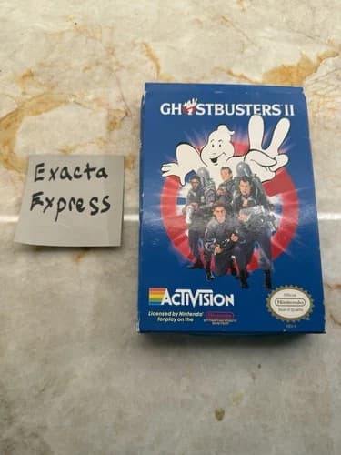 Ghostbusters 2 NES (cib) includes inserts, packaging, sleeve and manual