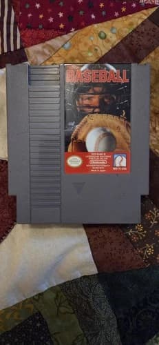 Tecmo Baseball NES! Cleaned, Tested, Working!