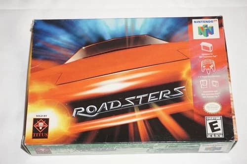 Roadsters (Nintendo 64 N64) Complete in Box w/ Reg Card CIB