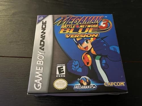 Mega Man Battle Network 3: Blue Version Game Boy Advance US Complete in Box