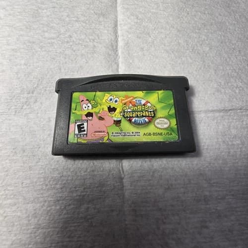 The SpongeBob SquarePants Movie (Nintendo Game Boy Advance, 2004) GBA Tested