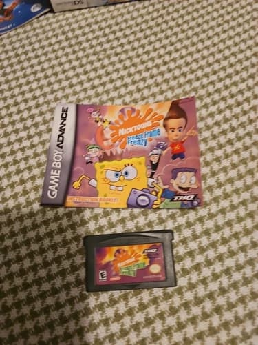 NICKTOONS: FREEZE FRAME FRENZY NINTENDO GAMEBOY ADVANCE SP GBA