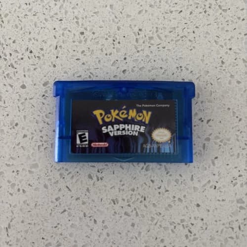 Pokemon Sapphire Version Nintendo Gameboy Advance GBA Authentic Cartridge