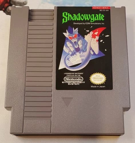 Shadowgate NES *Authentic and Tested* (Nintendo Entertainment System, 1989)