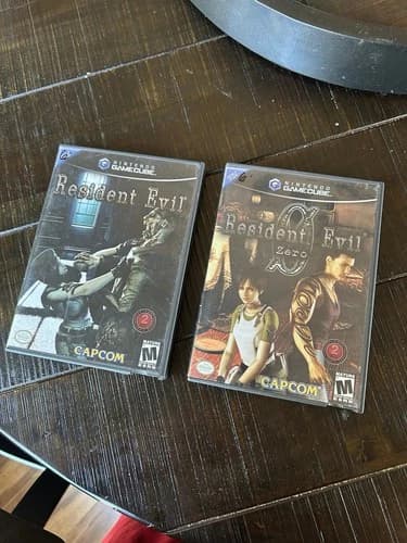 Resident Evil 1, 2, 0 Nintendo GameCube Complete in Box Manual Tested Working