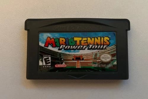 Mario Tennis Power Tour GBA Game Boy Advance