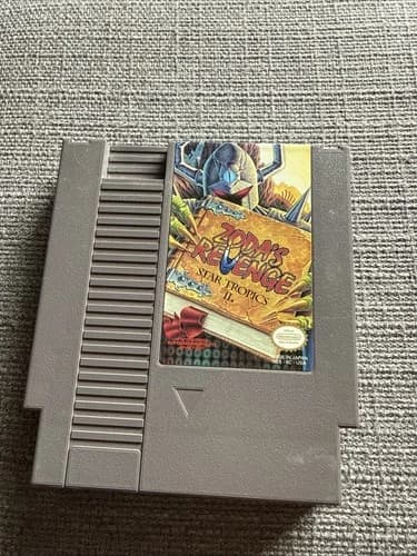 Star Tropics 2 Zoda’s revenge nes cartridge tested