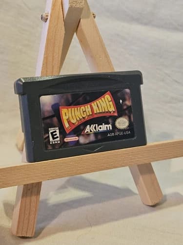 Punch King GBA Nintendo Game Boy Advance 2002 Authentic Tested Works