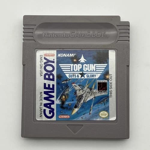 Top Gun: Guts and Glory (Nintendo Game Boy, 1993) Cartridge Only - Tested