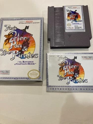 Fox's Peter Pan and the Pirates: The Revenge of Captain Hook (Nintendo... (CIB)