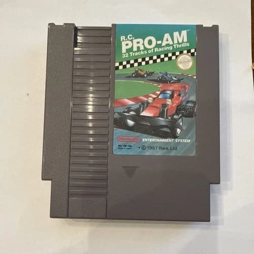 R.C. Pro-AM (NES, 1985-A-) Cleaned Tested Working