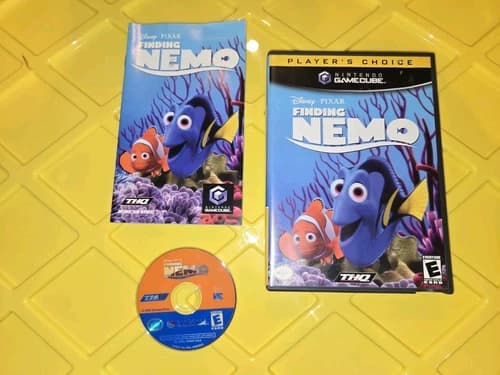 Finding Nemo For Nintendo GameCube Complete In Box Authentic Tested