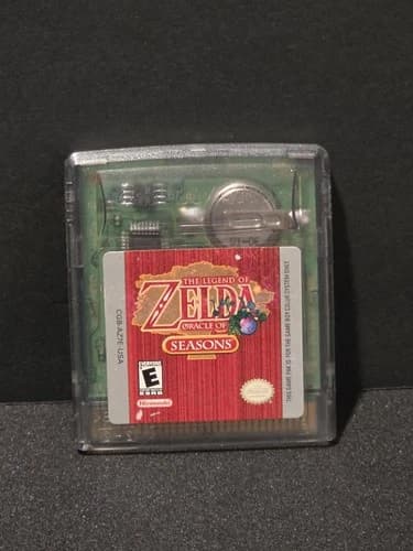 The Legend of Zelda Oracle of Seasons Game Boy Color Authentic