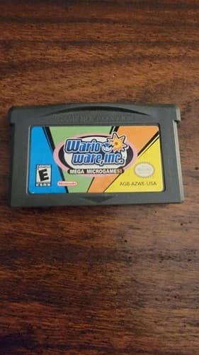 WarioWare, Inc.: Mega Microgame$! Game Boy Advance AUTHENTIC Works