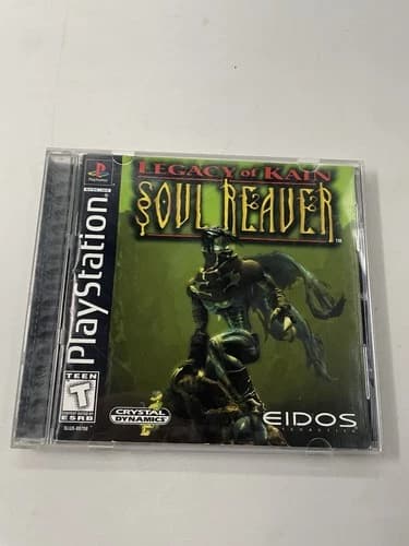 Legacy of Kain Soul Reaver PS1 Sony PlayStation 1 CIB Black Label Tested