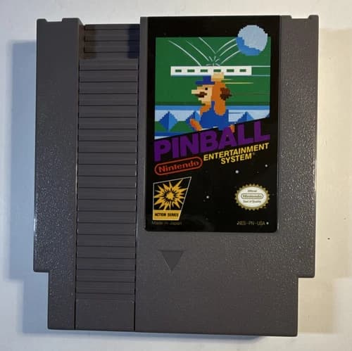 Nintendo Pinball Nintendo Entertainment System NES Pinball NTSC-U/C 1985 Cart