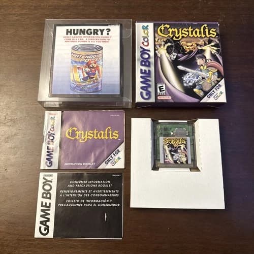 Crystalis (Nintendo GameBoy Color) Complete - Tested - Authentic
