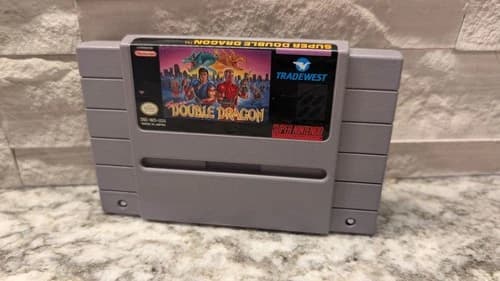 Super Double Dragon Super Nintendo SNES Authentic Tested Working Cartridge Only