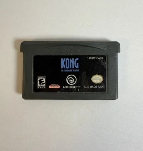 Kong: The 8th Wonder of the World (Nintendo Game Boy Advance, 2005 - Tested