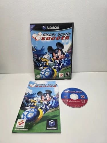Disney Sports Soccer (Nintendo Gamecube) Complete With Manual CIB