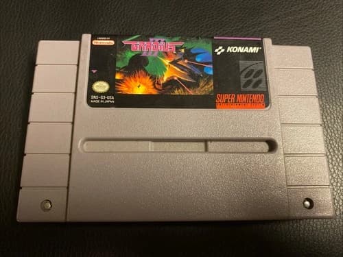 Gradius III (Super Nintendo SNES) Original Game Cartridge