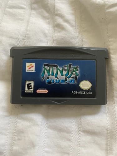 Ninja Five-O (Nintendo Game Boy Advance GBA, 2003) - AUTHENTIC TESTED WORKING