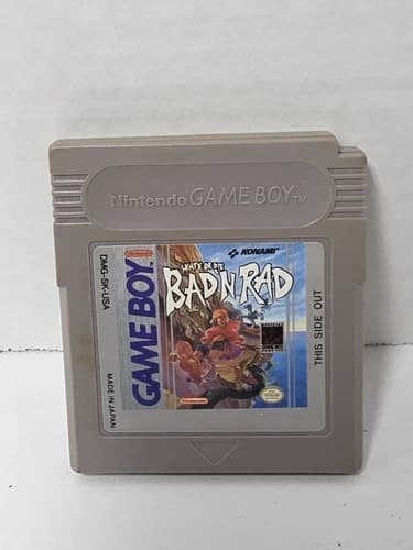 Nintendo Game Boy Skate or Die: Bad 'N Rad Cartridge Official Nintendo Game