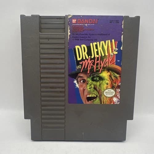 Dr. Jekyll and Mr. Hyde Nintendo NES BANDAI Game Cartridge