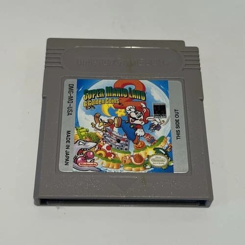 Super Mario Land 2: 6 Golden Coins (Nintendo Gameboy, 1992) Cart Cartridge Only