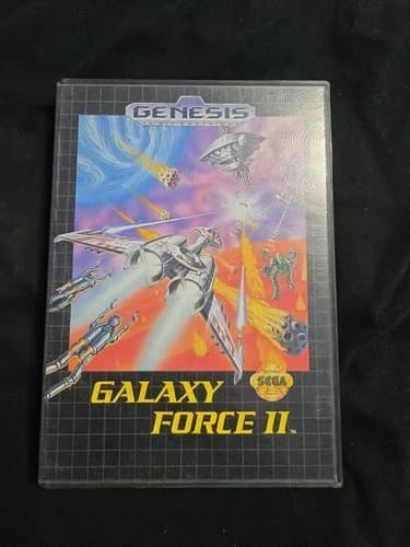 Galaxy Force II (Sega Genesis, 1991) Complete CIB - Tested