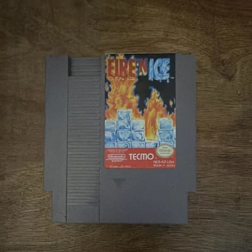 TECMO Fire 'n Ice NES Mint (working)