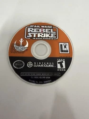 Star Wars Rogue Squadron III: Rebel Strike GameCube Disc Only, Authentic, Tested