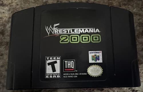 WWF: Wrestlemania 2000 (Nintendo 64 N64)