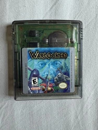 Warlocked Nintendo GameBoy Color Advance Game Cartridge 1998 Tested Working OEM