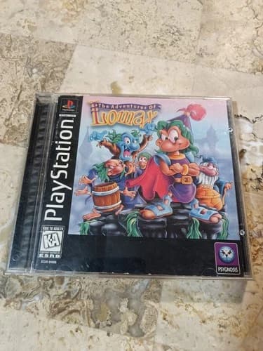 THE ADVENTURES OF LOMAX (Playstation PS1) USA Complete CIB Psygnosis Very Rare!