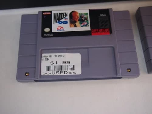 Madden NFL '95 Super Nintendo SNES Vintage Game Only