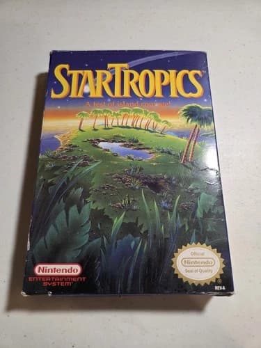 Star Tropics (Nintendo Entertainment System NES) Complete In Box