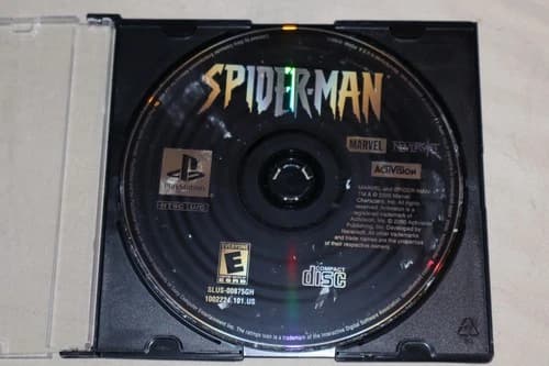 Spider-Man (Sony PlayStation 1, 2000) PS1 DISC ONLY *READ*