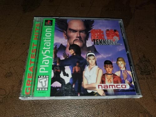 Tekken 2 Greatest Hits PlayStation 1 PS1 EX