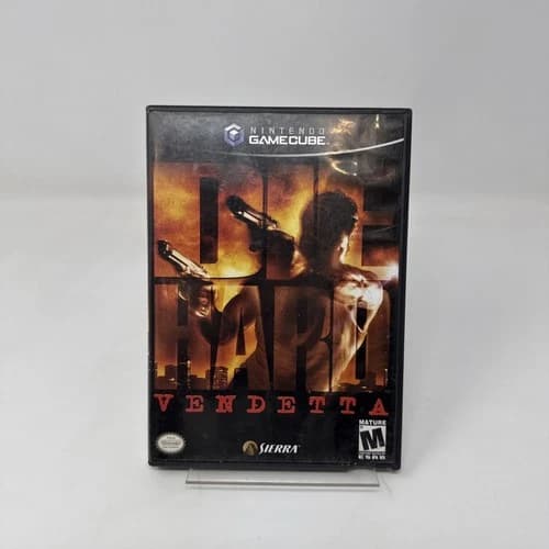 Die Hard: Vendetta (Nintendo GameCube, 2002) COMPLETE! Tested & Working!