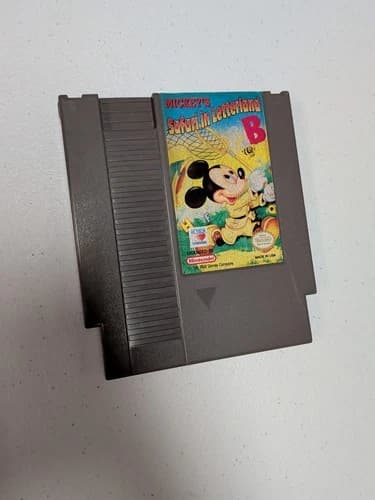 Mickey's Safari in Letterland (Nintendo Entertainment System, 1993) Loose