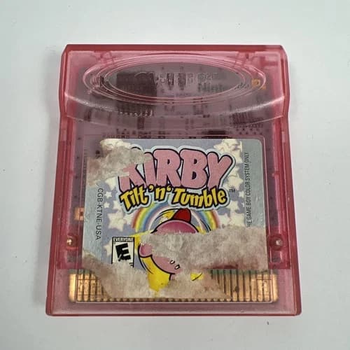 Kirby Tilt 'n' Tumble (Game Boy Color) GBC. Authentic and tested. Cart Only