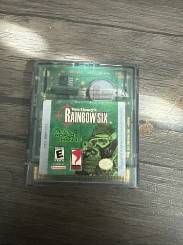 Tom Clancy’s Rainbow Six (Nintendo GameBoy Color) Retro Video Game - Tested