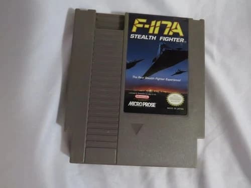 F-117A Stealth Fighter Nintendo NES Cartridge Only Tested Working Condition
